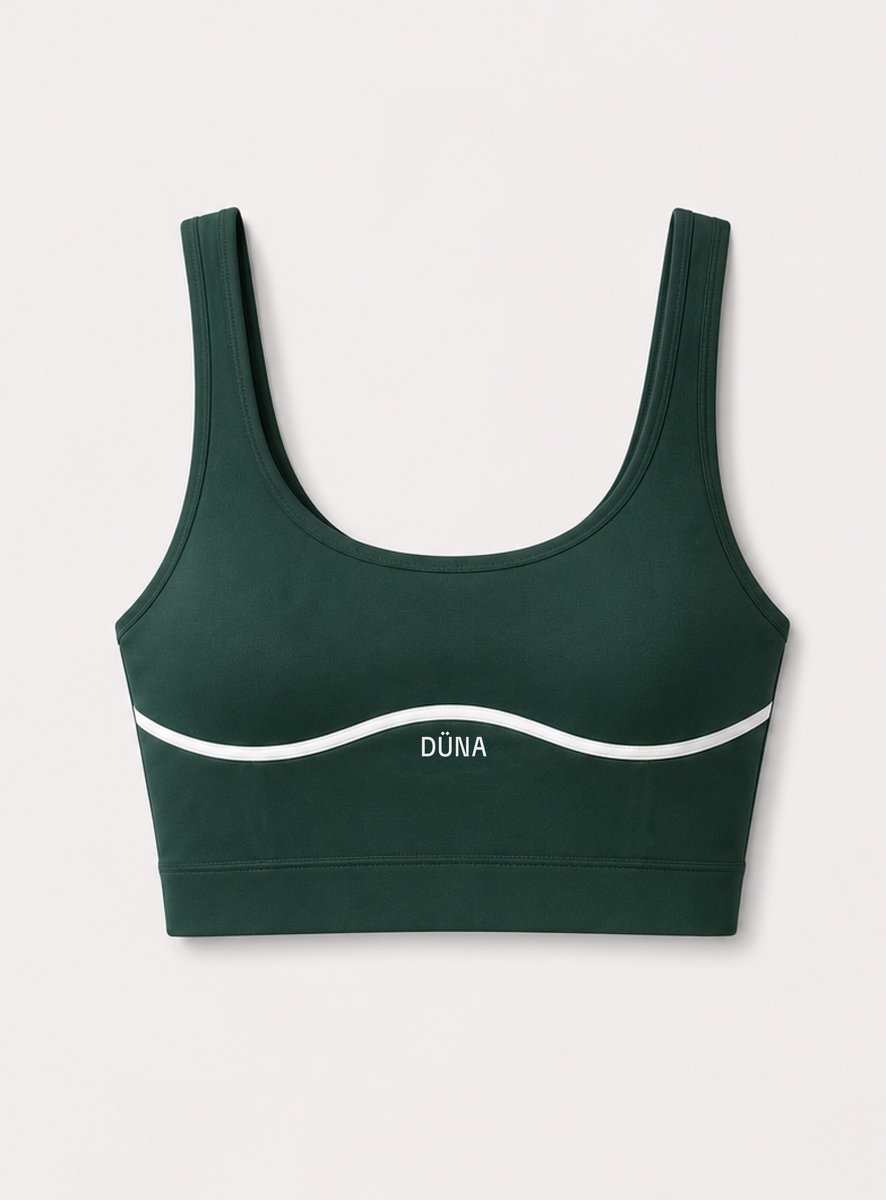 Brassière sport vert DÜNA